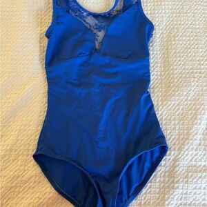 Baltogs Blue Leotard with Lace Detail, LC